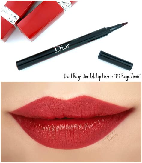 dior ink lip liner swatches|Dior ink lip liners.